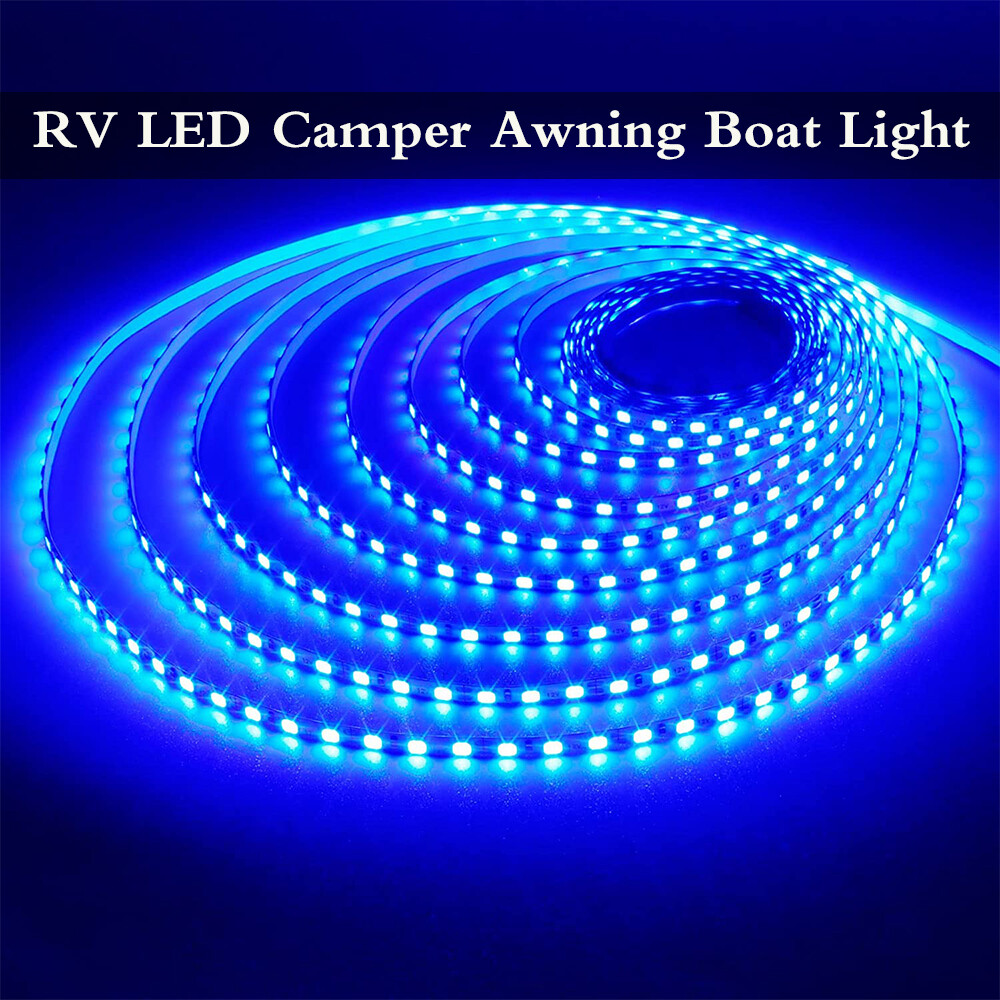 Wireless Blue LED Strip Kit For RV Boat Marine Deck Interior Lighting 16 FT  | eBay