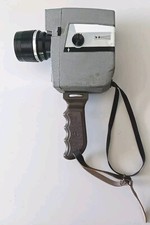 Vintage Revere Eye-Matic 8mm Model 118 Power Zoom Camera For Parts Not working