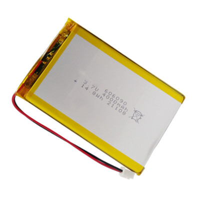 3.7V 4000mAh 606090Li-Polymer Li Battery  for MP3 Mobile Power GPS Camera PH2.0