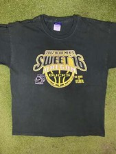 2007 Oregon Ducks - Sweet 16 - Vintage College Basketball T-Shirt Large 