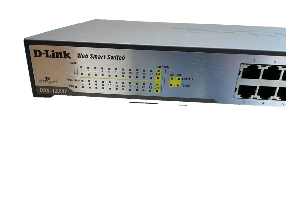 D-Link DGS-1224T D2 Smart Network Switch -New/Open Box - Image 4 of 4
