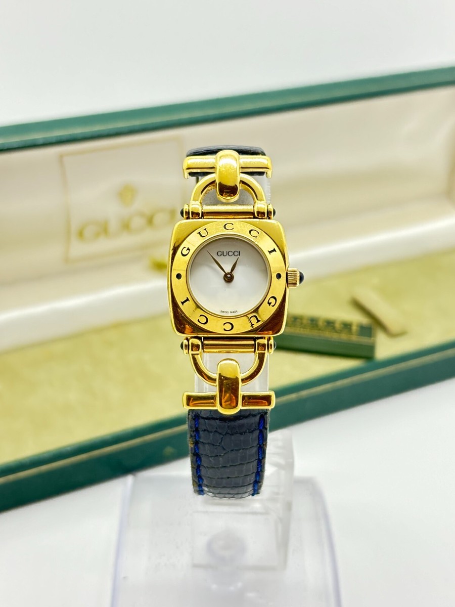 GUCCI 腕時計 6300L Gucci Horsebit Black Women's Watch - 6300L for sale online
