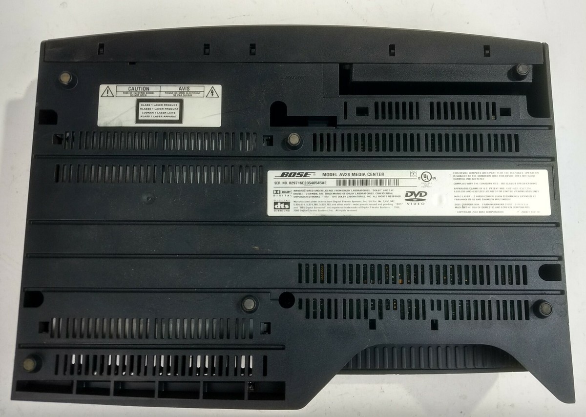 Bose AV28 Media Center Console ONLY UNTESTED PARTS | eBay Bose AV28 Media Center Console ONLY UNTESTED PARTS | eBay
