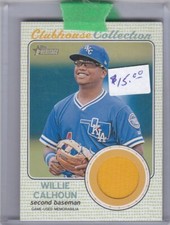 Topps Clubhouse Collection Heritage Baseball Willie Calhoun
