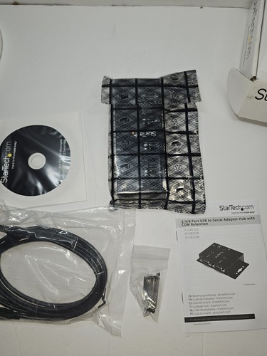 Adaptateur StarTech.com 4 ports USB vers série RS232 montage mural boîte à rail dommage - Photo 6/14