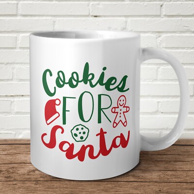 Plätzchen für Nikolaus Tasse lustig Lebkuchen Weihnachtsgeschenk Geschenkzauber XMAS Fun