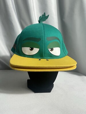 Illumination Migration Dax Duck Quacking SnapBack Hat Universal Studios Movie