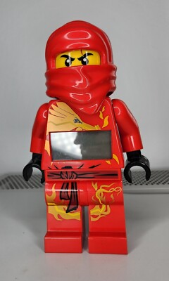 Lego Ninjago Kai Alarm Clock Masters of Spinjitzu Red Ninja