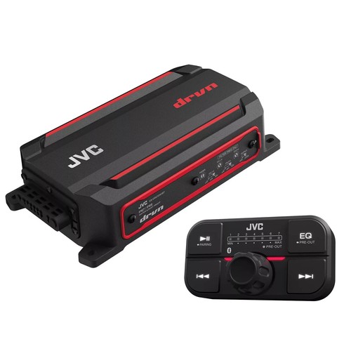 JVC KS-DR2104DBT 4-Ch Bluetooth Compact Amp - 600W Max Power