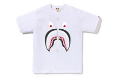35989 bape mad shark white tee XXL