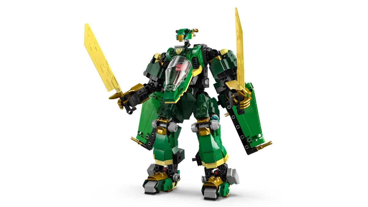 LEGO NINJAGO 71845 Lloyd's Green Jet Mech +71832 Thunderfang