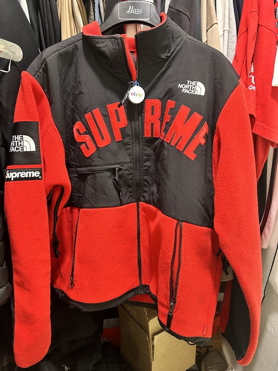 Denali Fleece Jacket supreme 赤Lサイズ Supreme x The North Face Arc Logo Denali Fleece Jacket SS19