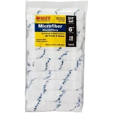 Whizz 25618 Microfiber Mini Roller, 6" X 3/4", 10/Pack