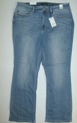 NWT Judy Blue Monroe Classic Contrast High Rise Bootcut Jeans Size 22W
