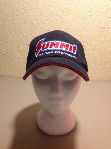 Summit Racing Equipment Hat American Flag Black Adjustable Logo