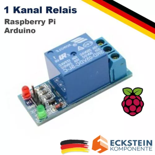 1 Kanal Relais 5V/230V 1 CH Relay Modul for Raspberry Pi Arduino