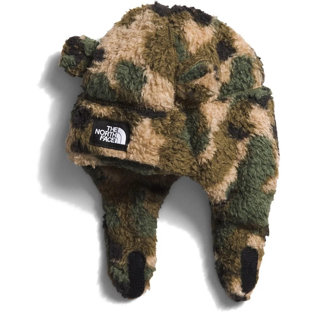 NEW WITH TAGS THE NORTH FACE BABY BEAR FLEECE HAT CAMO SIZE BABY 0-6 MONTHS