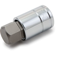 Titan Tools 15622 Hex Bit Socket 12 Drive 22mm Chrome
