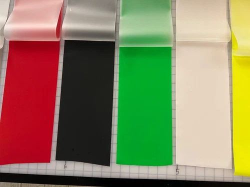 REFLECTIVE IRON ON- 0.75" 1" 2" 4" 6" Widths- 11 Different Colors - 10' 20' 30' image 8