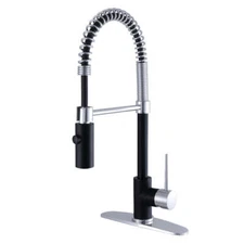 Gourmetier LS8777NYL New York Single-Handle Pre-Rinse Kitchen Faucet