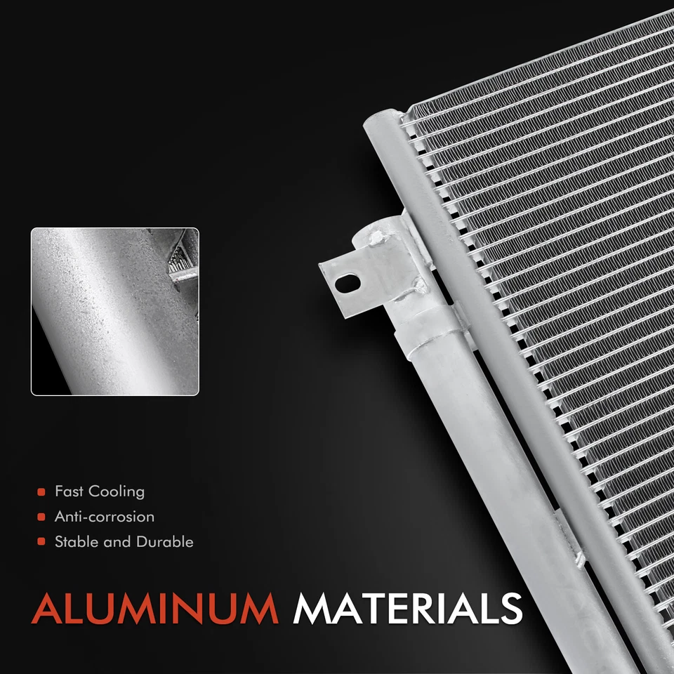 Condensador de aire acondicionado con receptor secador para Volkswagen Passat 13-15 18-19 CC 2013-2017 Foto 3 de 4