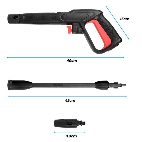 For Bosch AQT Trigger Gun Lance Variable Nozzle Sprayer Jet Washer High-Pressure - Picture 8 of 12