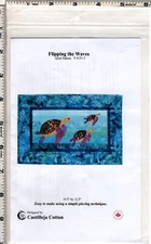 "Flipping the Waves" ©2005 Castilleja Cotton Quilting Sewing Pattern # 4151-3