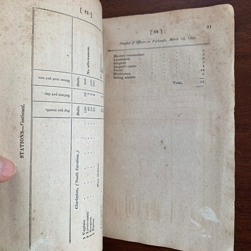 1822 Letter from James Monroe on Number and Locations of US Naval Stations - Picture 4 of 6