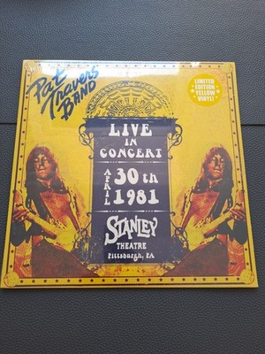 PAT TRAVERS BAND - Live In Concert, Stanley Theatre, Pittsburgh, PA 1981 - LP