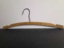 Vintage Wooden Clothing Hanger BARBIZON PLAZA NEW YORK NY