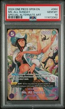 Bandai Ms. All Sunday OP06-064 Special Alternate Art Foil English PSA 10