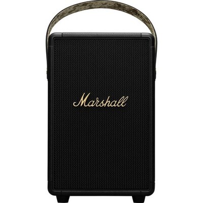 Marshall Bluetooth Lautsprecher Box Tufton Schwarz & Messing 20h - Sehr Gut