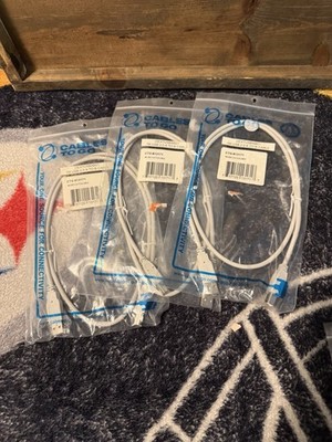 Lot of 3 CTG 13171 USB 2.0 A to B Printer Cables 1M 3.3ft New Sealed