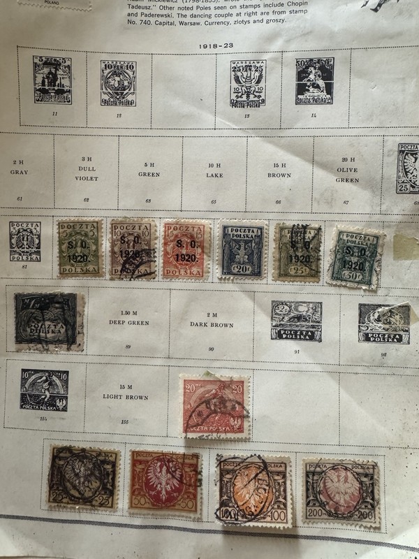 26 Page Poland Collection Up To 1968 With Some Silesia (mailed using stamps)