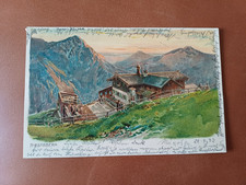 Ansichtskarte Hirschberg-Haus, coloriert, Compton, gelaufen 1899