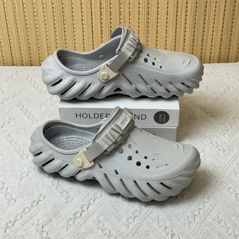 ¡Lo último! 2025 Nuevos Zuecos Unisex Croc Eco Zueco Zapatillas Informales