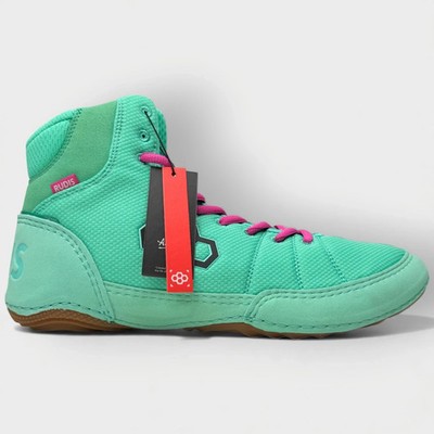 Rudis Colt 3.0 Wrestling Shoes Teal Green High Top Mens Size  display picture 2