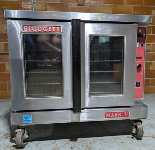 Mark V-100 Blodgett Electric Single Deck Full Size Convection Oven 440/480v 3Ph