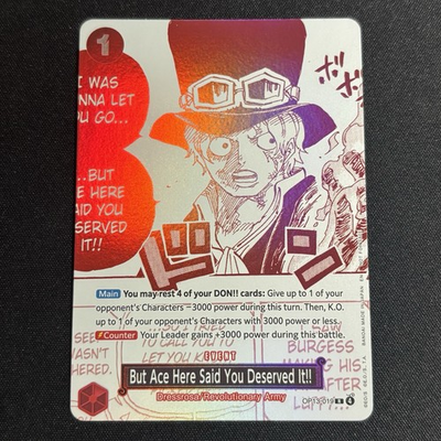 #ad But Ace Here Said You OP13 019 3rd Anniversary Treasure Campaign Pack Promo $4.99