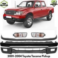Front Bumper Paintable Kit With Turn Signal Lamp Set For 2001-2004 Toyota Tacoma Front Bumper Paintable Kit With Turn Signal Lamp Set For 2001-2004 Toyota Tacoma