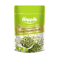 Happilo Roasted Pumpkin Seeds 200g | Premium Lightly Salted, Fiber-Rich Snack 65.77 per gallon