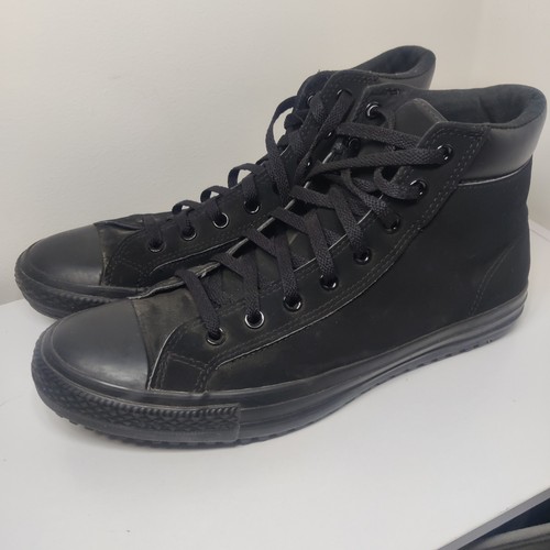 Rare Converse Chuck Taylor All Star PC Boots Mens Black Nubuck Size 12 149392C