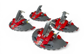 Lego 2013 Star Wars Old Republic Retired Lot of 4 Sith Speeders from Set 75001