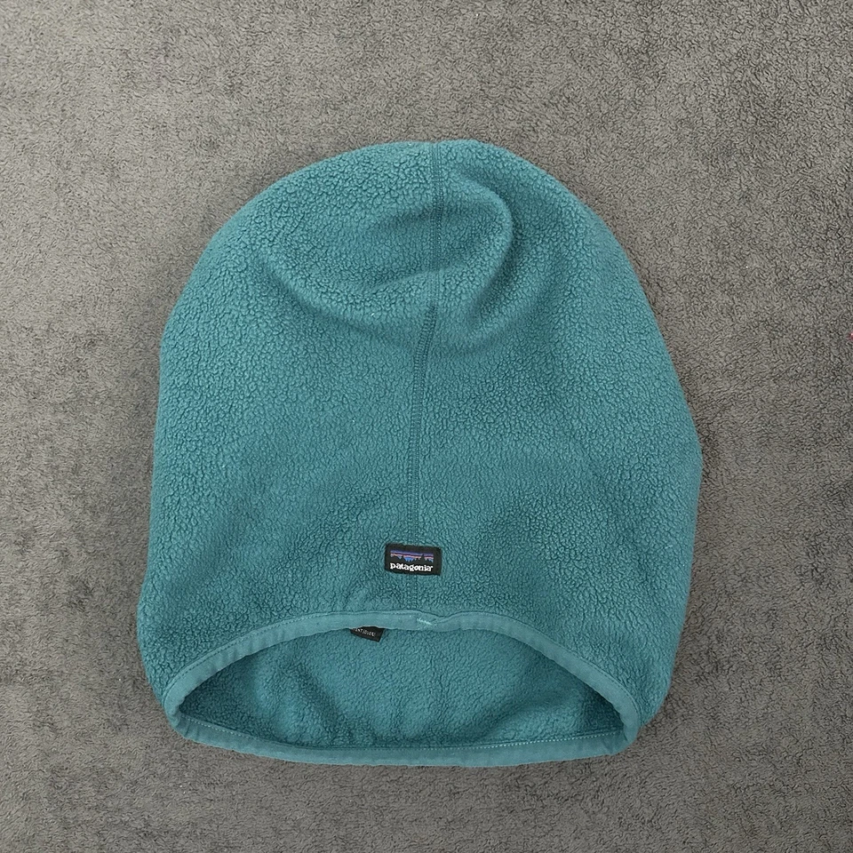 Máscara de esquí Patagonia vintage sombrero pasamontañas gorra gorro verde polar hecho en EE. UU. AÑOS 90 Foto 4 de 4