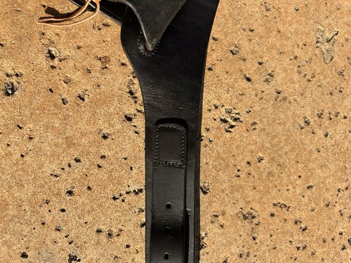 Black Triple K Holster 114 - 16 6-1/2" Belt Gun Revolver Pistol Western - Picture 7 of 20