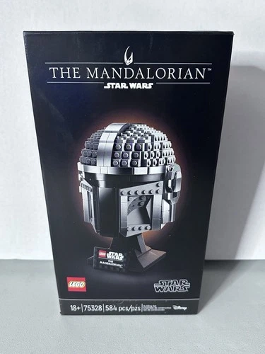 New LEGO Star Wars The Mandalorian Helmet Collection 75328 Building Set SW Mando