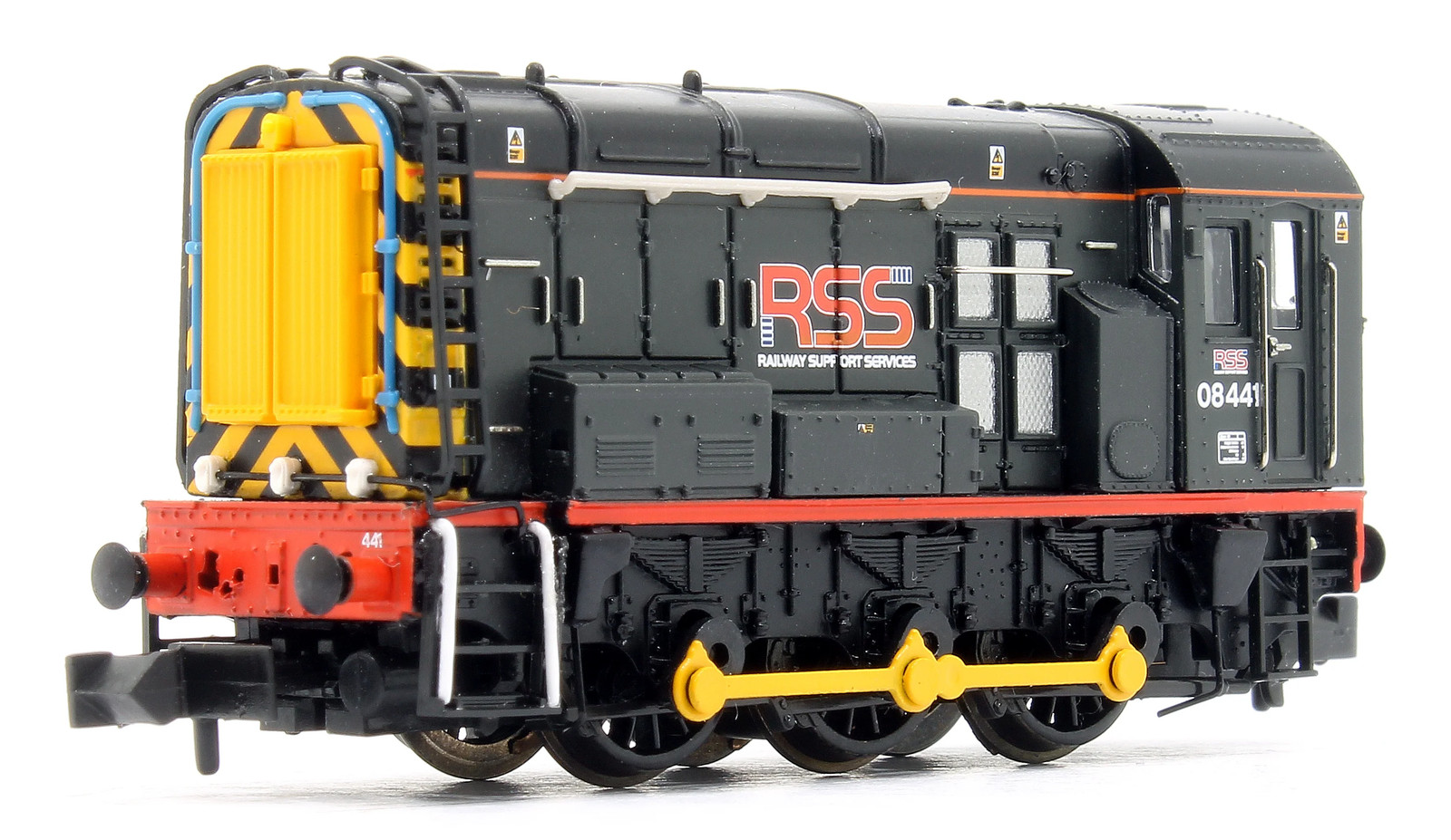 Graham Farish 371-010SF Class 08 08441 RSS Railway Support Services Diesel Shunt