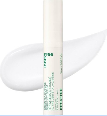 Innisfree Green Tea Caffeine Depuffing Eye Serum NEW