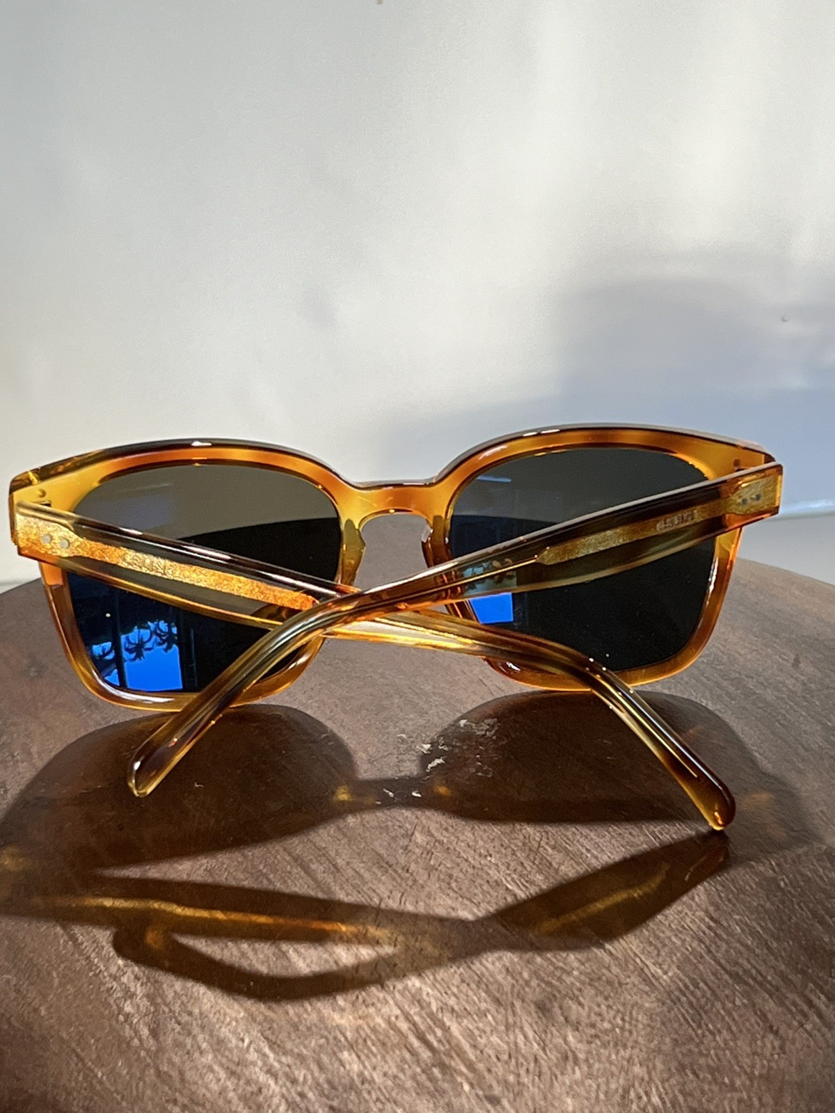 Celine Brown Tortoise shell square frame cl401521… - image 8