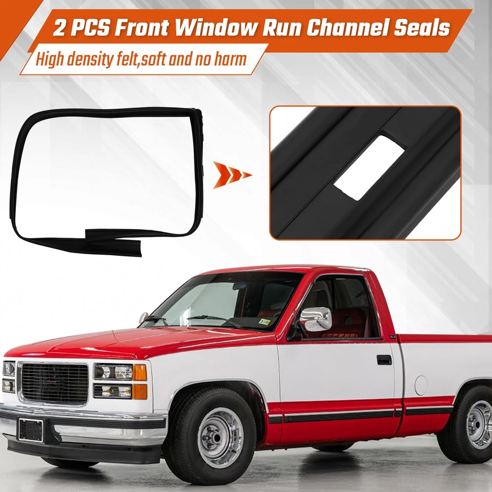 8PCS/Set Door Weatherstrip Seal Kit For 1983-1994 Chevy S10 Blazer GMC S15 Jimmy - Image 3 of 4